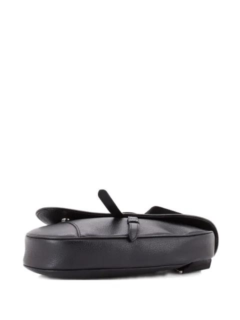 Saddle Leather Mini crossbody bag by CHRISTIAN DIOR 
