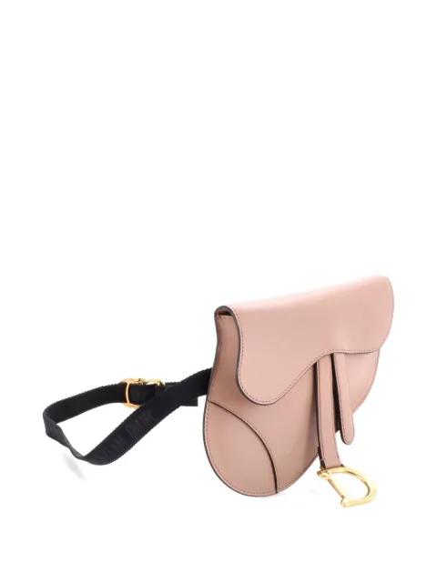 Saddle Leather belt bag by CHRISTIAN DIOR 