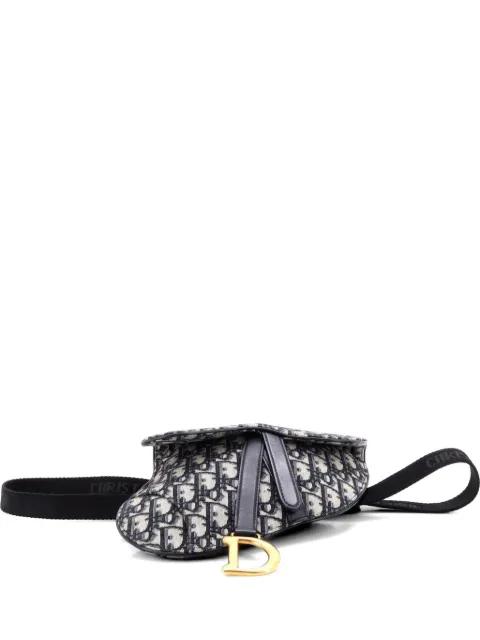 Saddle Oblique Canvas belt bag by CHRISTIAN DIOR 