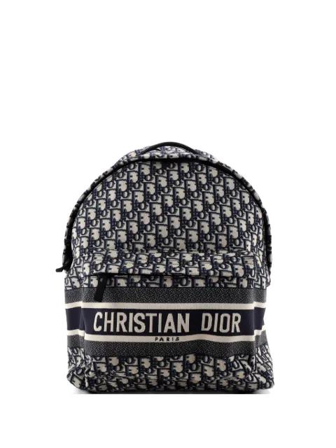 Travel Oblique Canvas Medium backpack by CHRISTIAN DIOR 