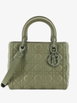 Ultra Matte Lady Dior Bag Cannage Quilt Calfskin Medium satchel by CHRISTIAN DIOR Ultra Matte Lady Dior Bag Cannage Quilt Calfskin Medium satchel by CHRISTIAN DIOR