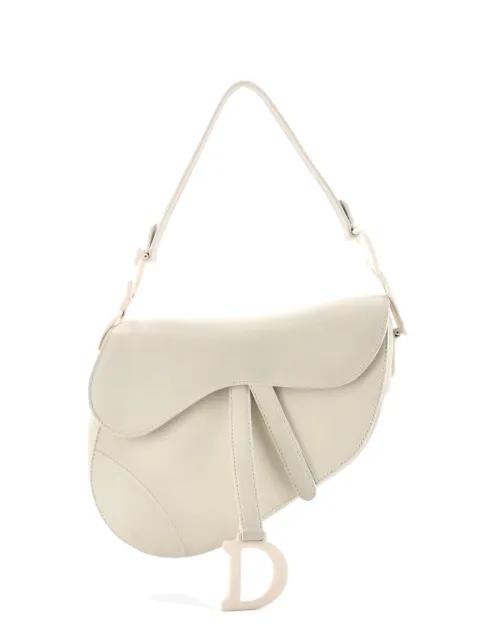 Ultra Matte Saddle Handbag Leather Medium shoulder bag by CHRISTIAN DIOR 