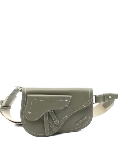 leather belt bag by CHRISTIAN DIOR 