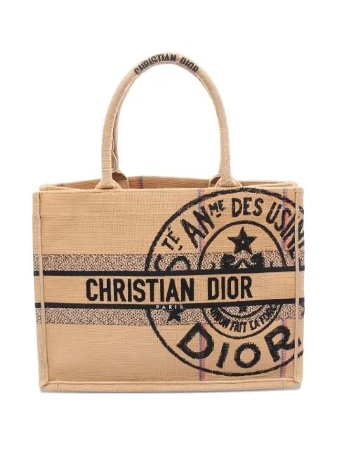 medium Book tote bag by CHRISTIAN DIOR 