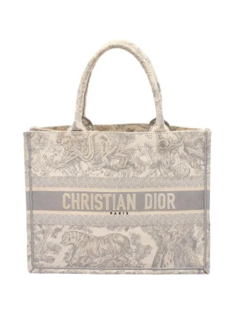 medium Book tote bag by CHRISTIAN DIOR 