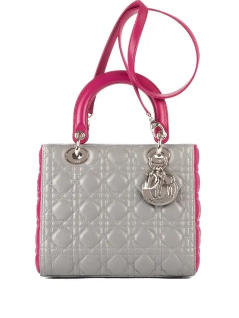 medium Lady Dior tote bag by CHRISTIAN DIOR 