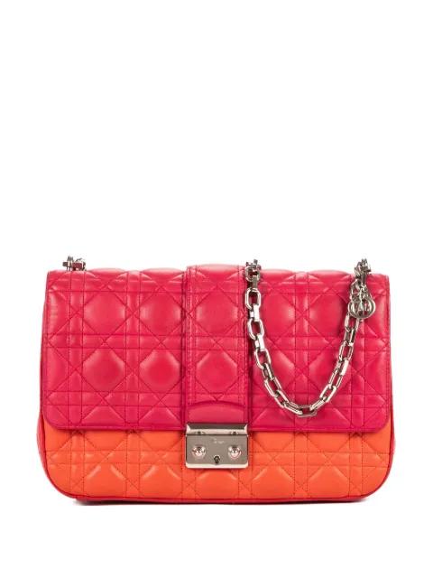 quilted chain-strap cross body bag by CHRISTIAN DIOR 