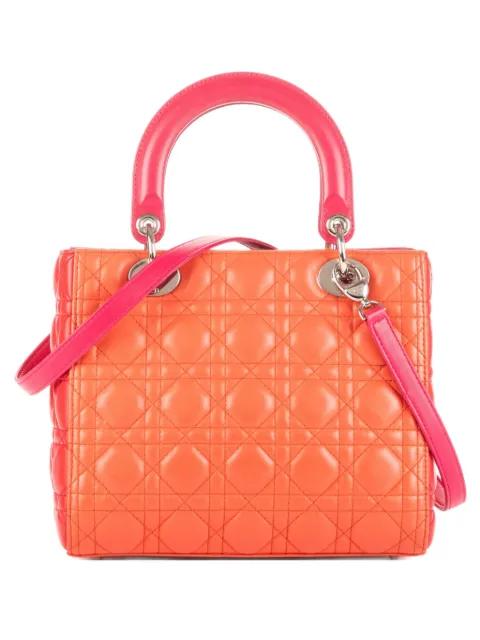 quilted top-handles tote bag by CHRISTIAN DIOR 
