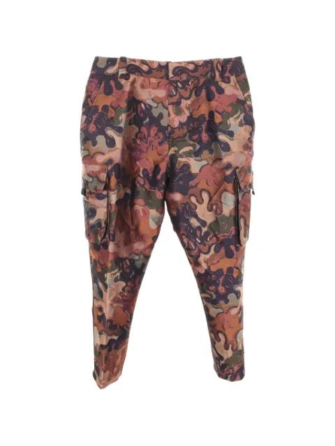 x Peter Doig 2010s camouflage cargo pants by CHRISTIAN DIOR 