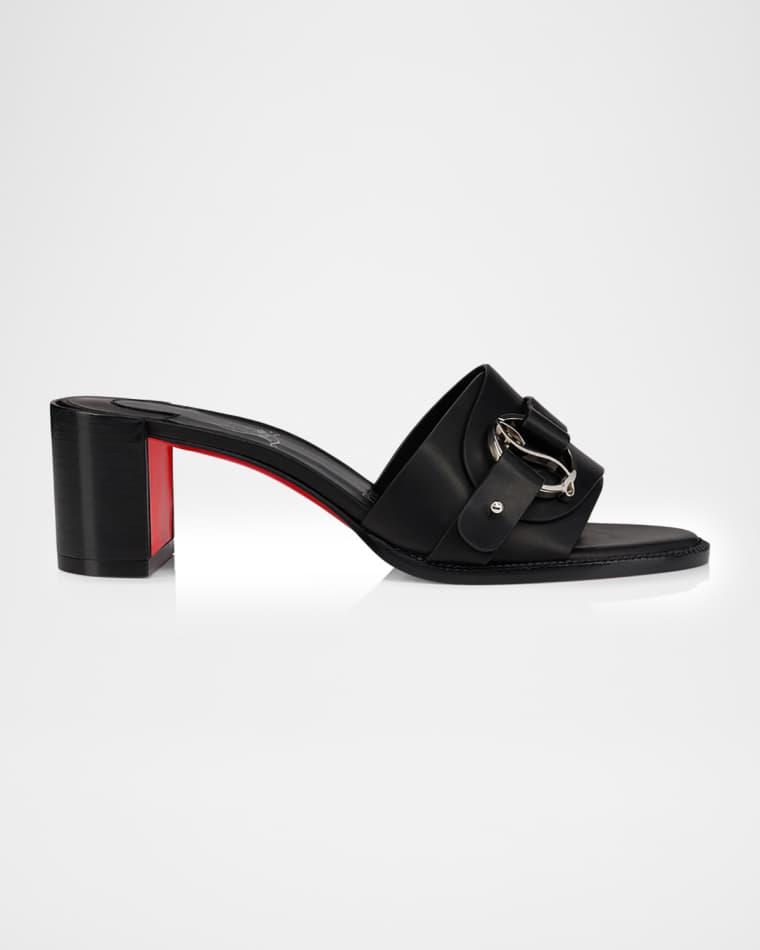 55mm Her in Roma Leather Mules by CHRISTIAN LOUBOUTIN