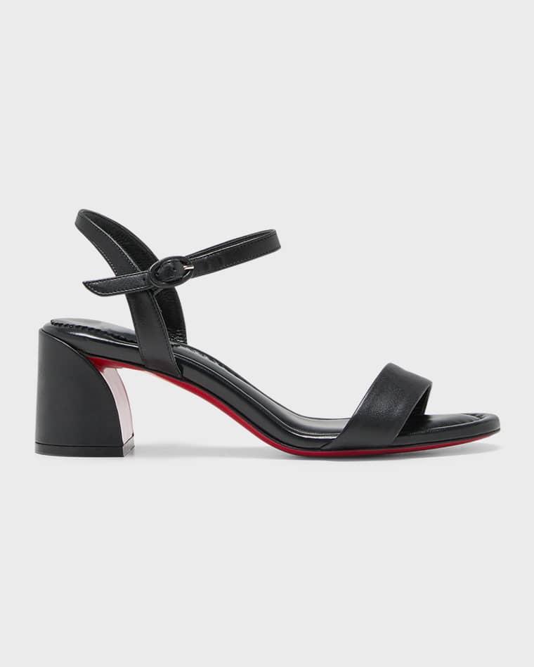 55mm Miss Jane Ankle-Strap Sandals by CHRISTIAN LOUBOUTIN