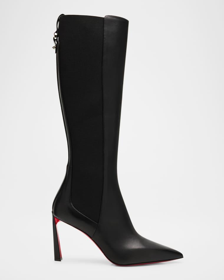 85mm Condodo Leather Knee-High Boots by CHRISTIAN LOUBOUTIN