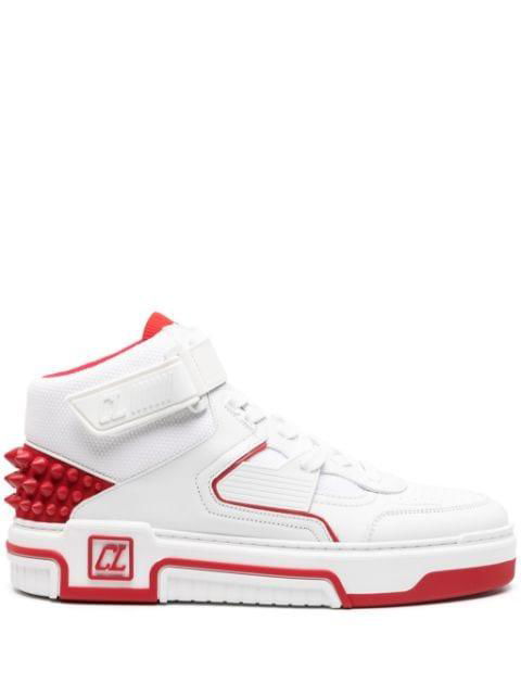 Astroloubi Mid leather sneakers by CHRISTIAN LOUBOUTIN