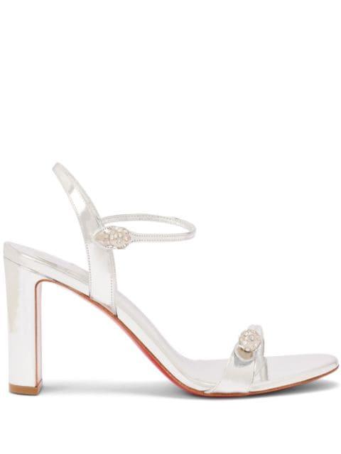 Atmospheria 85mm sandals by CHRISTIAN LOUBOUTIN