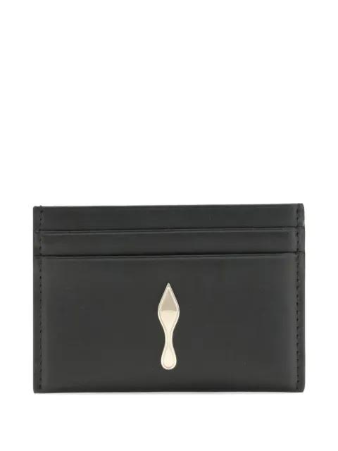 Bettina engraved-logo wallet by CHRISTIAN LOUBOUTIN