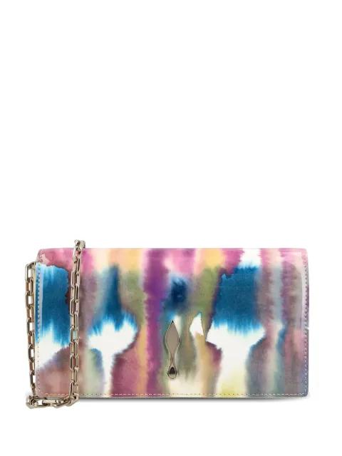 Bettina tie-dye clutch bag by CHRISTIAN LOUBOUTIN