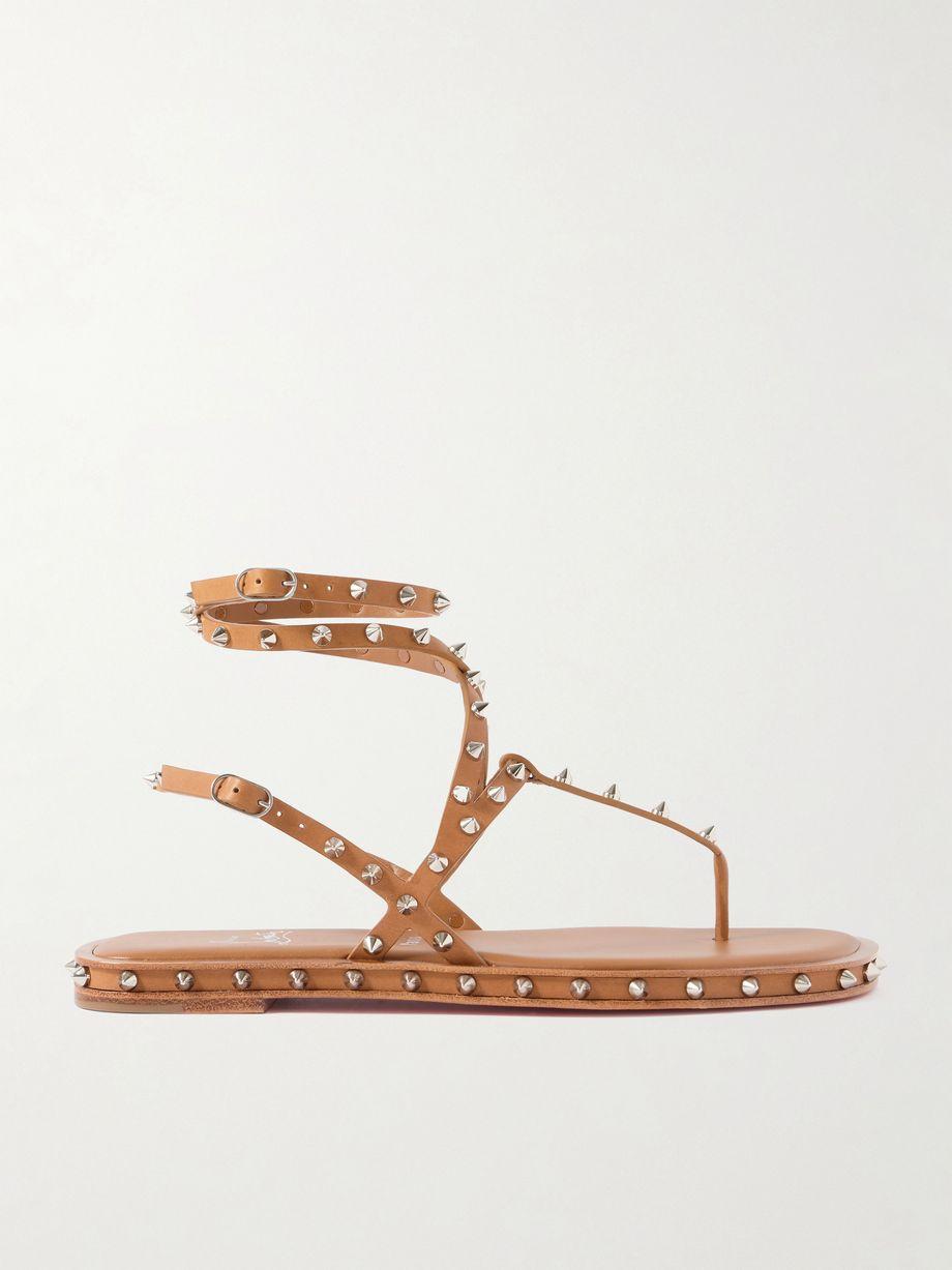 Bombina studded leather sandals by CHRISTIAN LOUBOUTIN