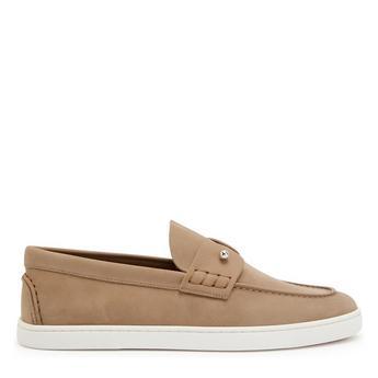 CL CHAMBELIBOAT FLAT CALF NABU by CHRISTIAN LOUBOUTIN