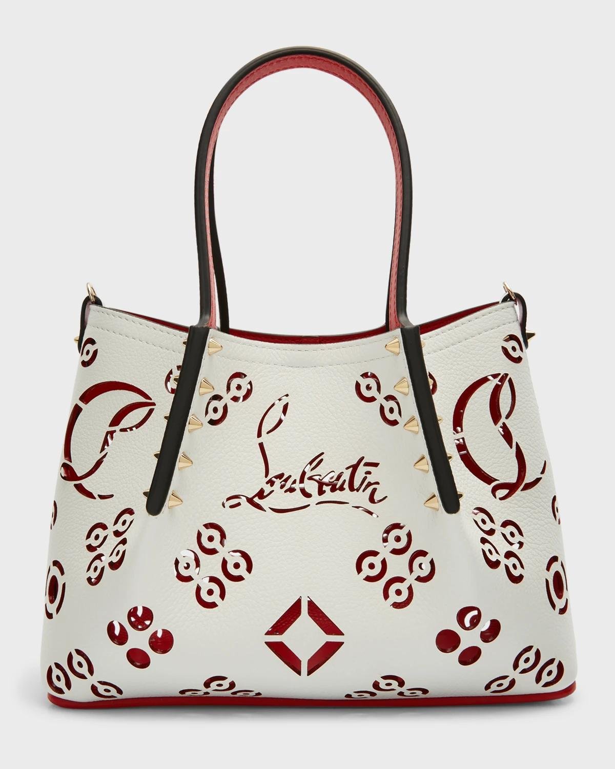 Cabarock Mini Perforated Loubinthesky Tote Bag by CHRISTIAN LOUBOUTIN ...