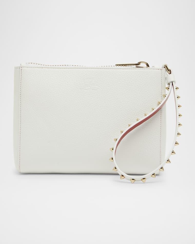 Cabata Mini Pouch Wristlet in Leather by CHRISTIAN LOUBOUTIN