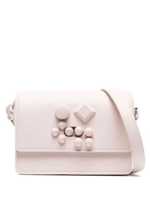 Cara-Sky stud-detail shoulder bag by CHRISTIAN LOUBOUTIN