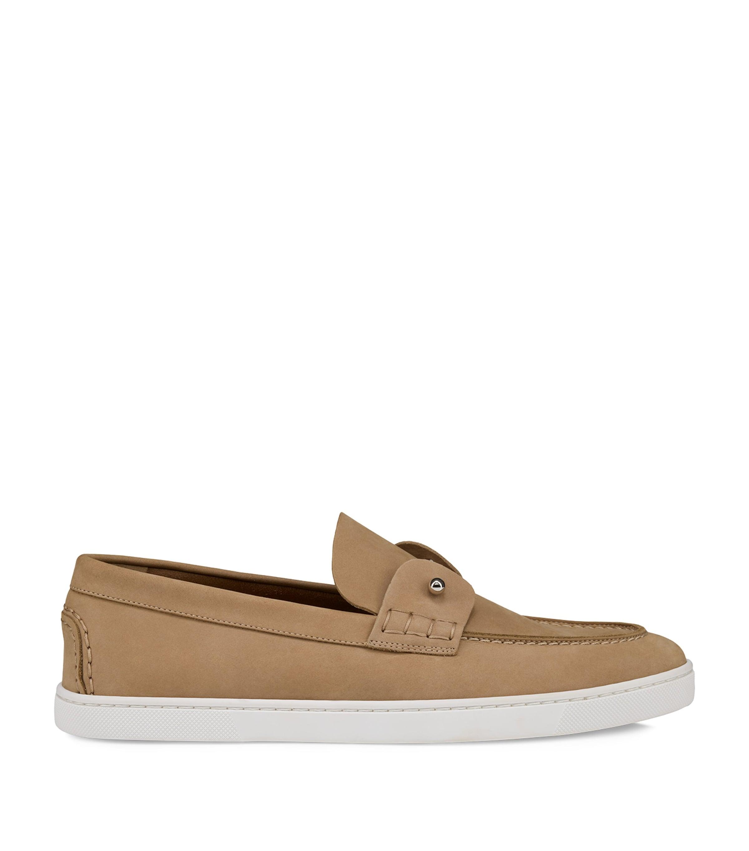 Chambeliboat Suede Boat Shoes by CHRISTIAN LOUBOUTIN