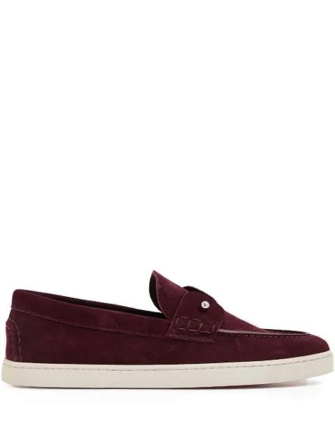 Chambeliboat suede loafers by CHRISTIAN LOUBOUTIN