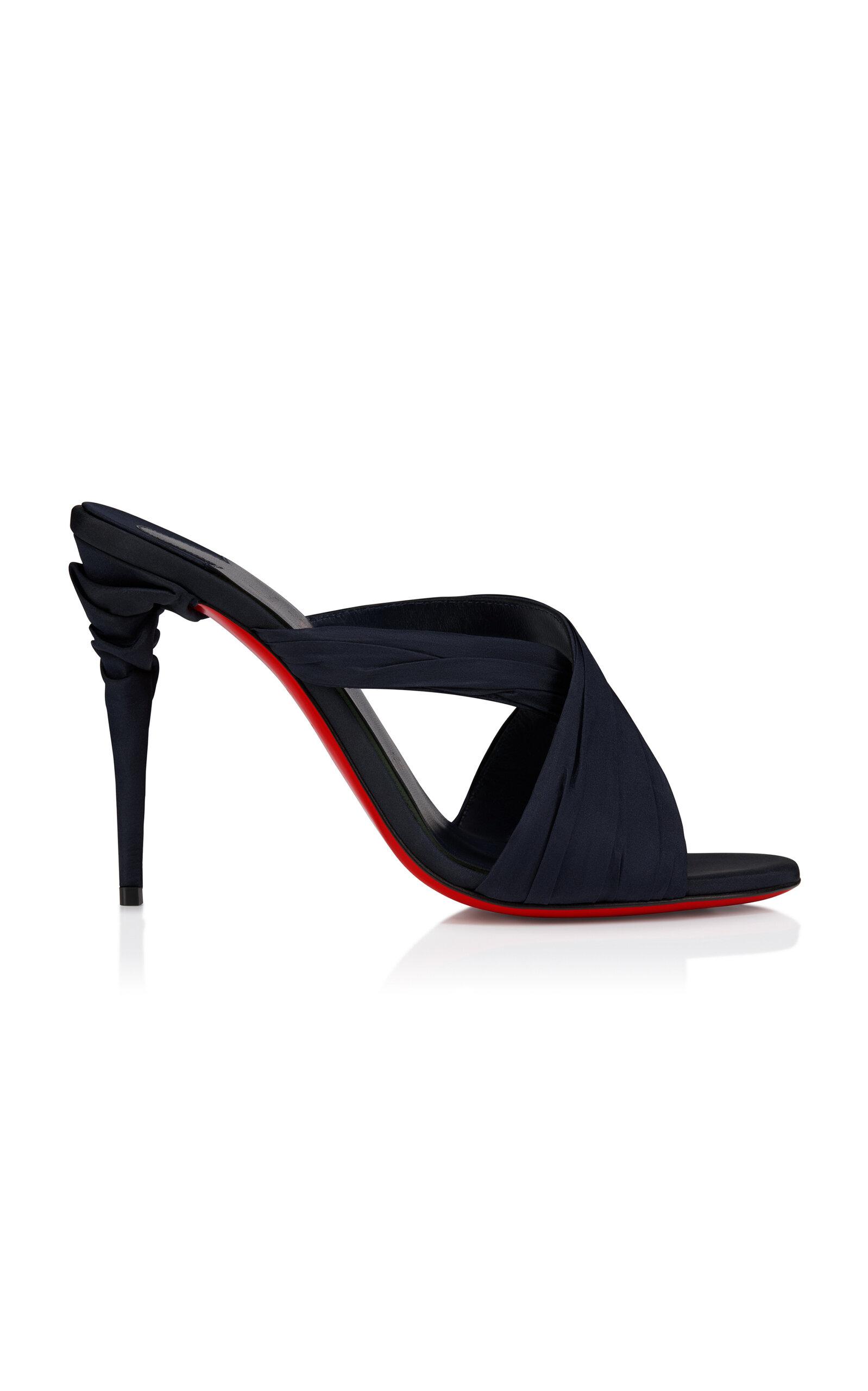 Christian Louboutin Affabula 100mm Taffeta Mules - Moda Operandi by CHRISTIAN LOUBOUTIN