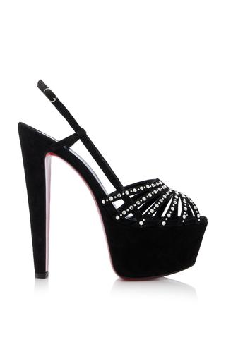 Christian Louboutin Alta 160mm Veau Velours Platform Sandals - Moda Operandi by CHRISTIAN LOUBOUTIN