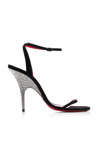 Christian Louboutin Arch Queen 100mm Embellished Suede Sandals - Moda Operandi by CHRISTIAN LOUBOUTIN