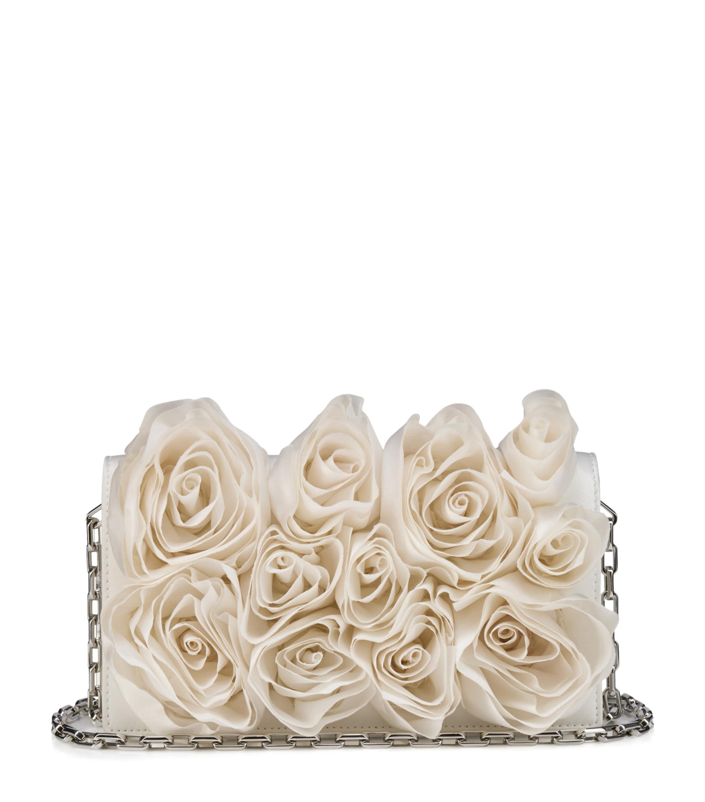 Christian Louboutin Bettina Floral-Taffeta Clutch Bag by CHRISTIAN LOUBOUTIN