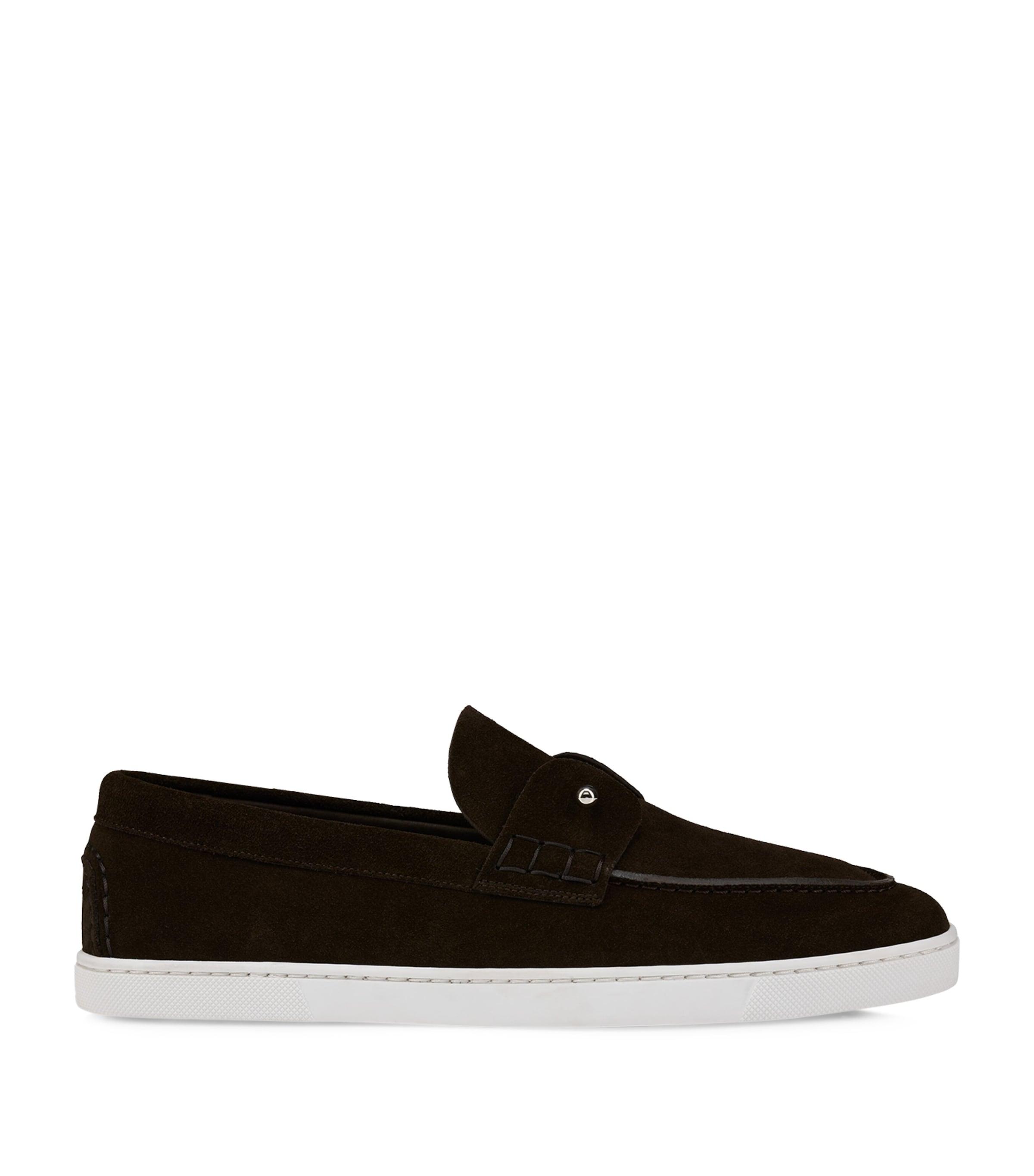 Christian Louboutin Chambeliboat Leather Boat Shoes by CHRISTIAN LOUBOUTIN