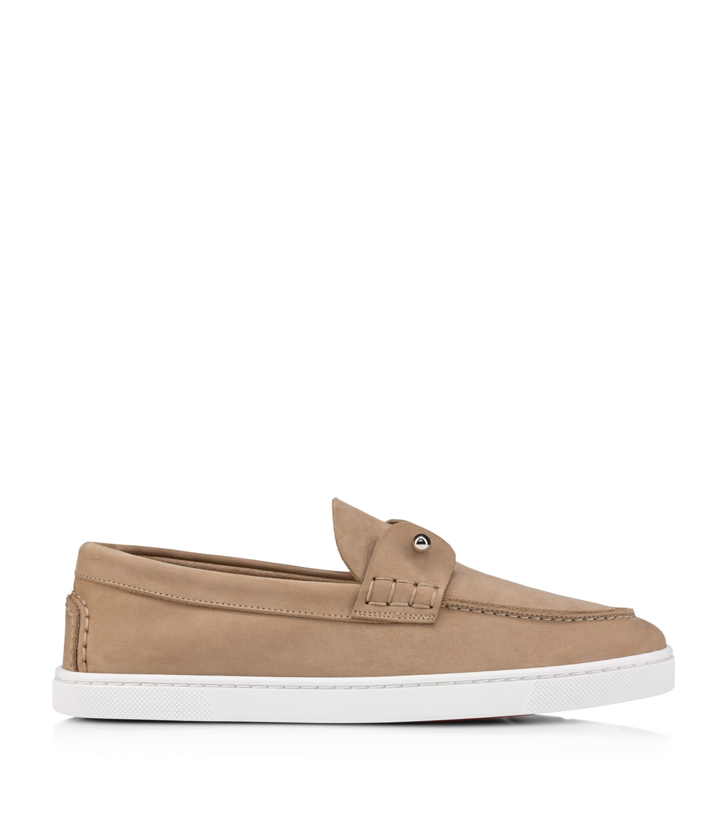Christian Louboutin Chambeliboat Leather Loafers by CHRISTIAN LOUBOUTIN