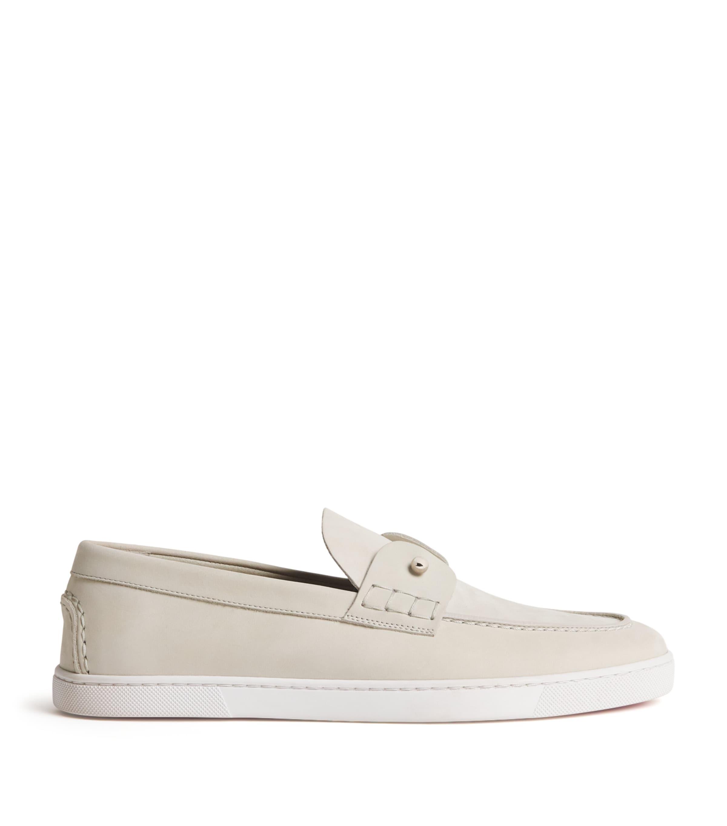Christian Louboutin Chambeliboat Suede Boat Shoes by CHRISTIAN LOUBOUTIN