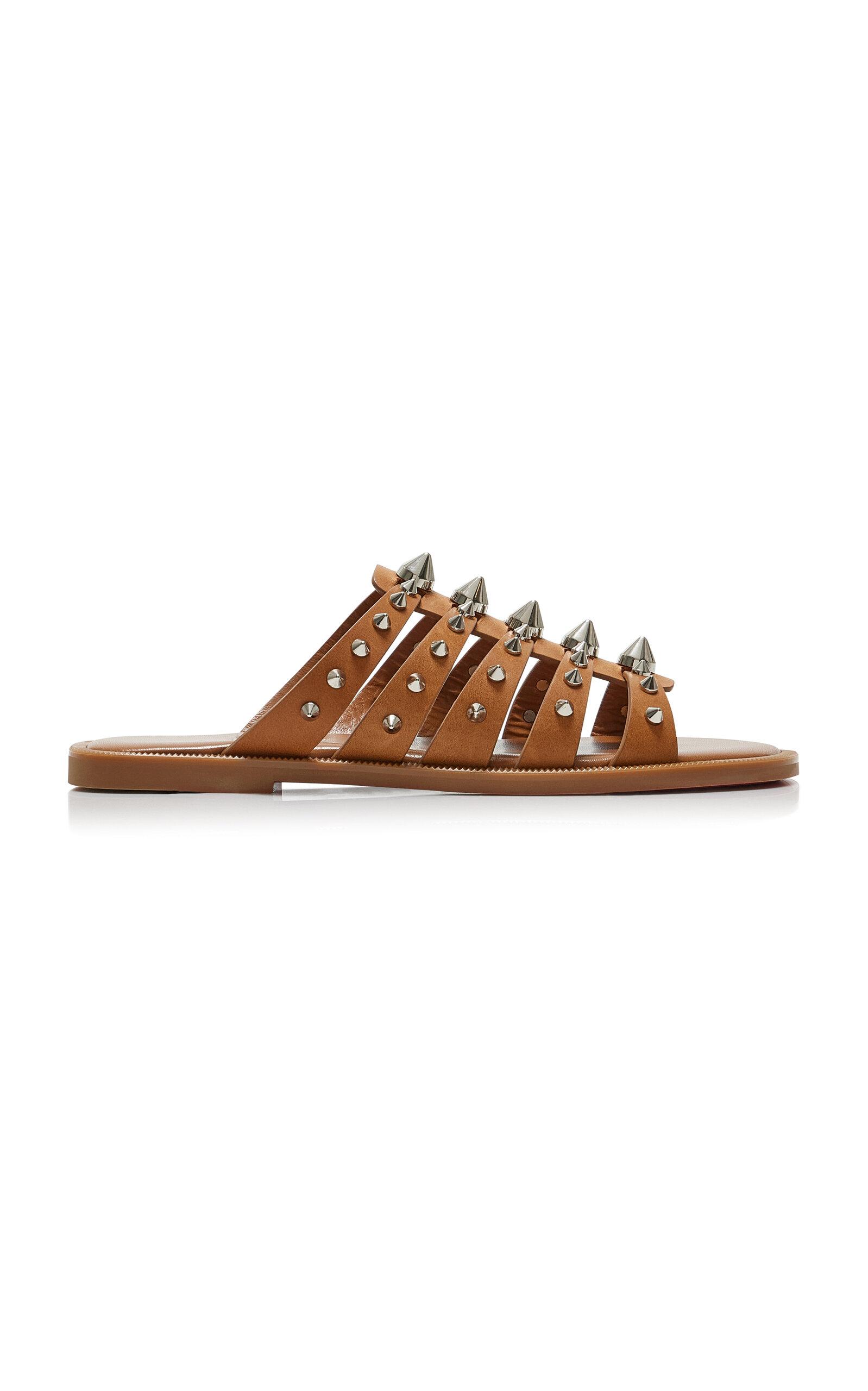 Christian Louboutin Charja Studded Leather Sandals - Moda Operandi by CHRISTIAN LOUBOUTIN