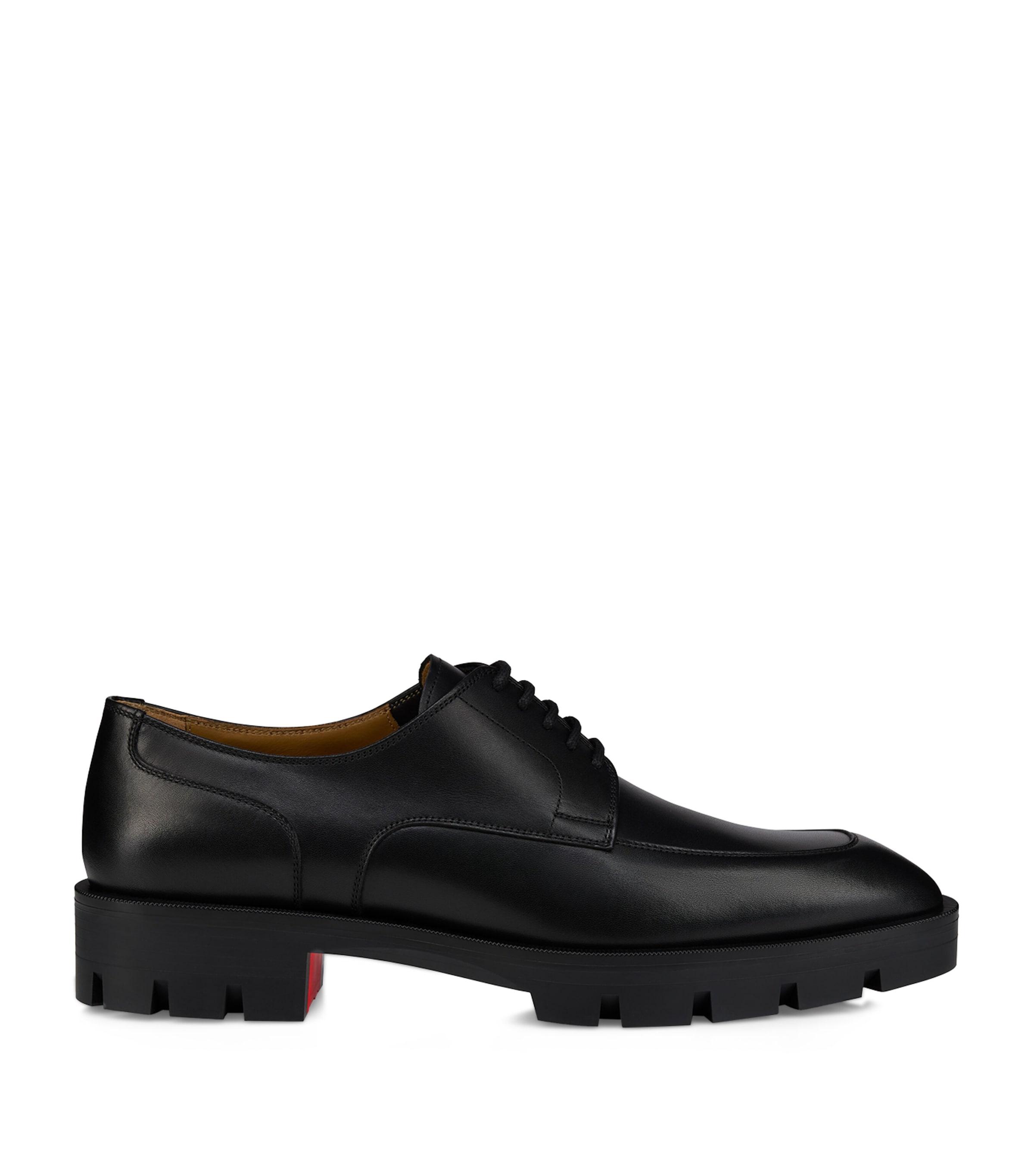 Christian Louboutin Davisol Lion Leather Derby Shoes by CHRISTIAN LOUBOUTIN