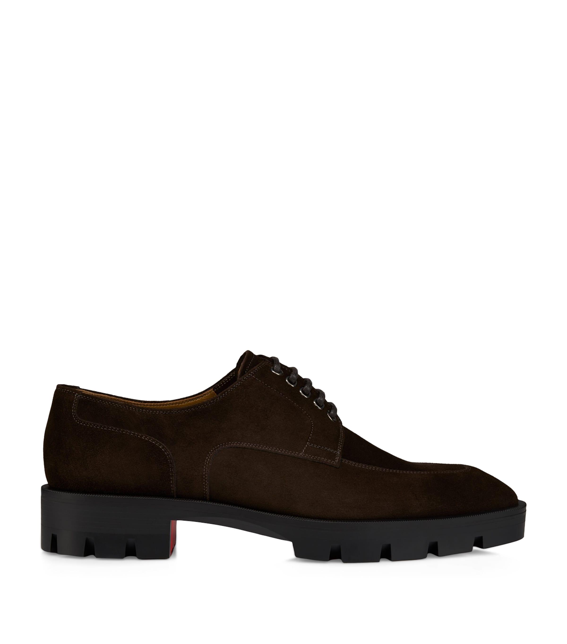 Christian Louboutin Davisol Lion Leather Derby Shoes by CHRISTIAN LOUBOUTIN