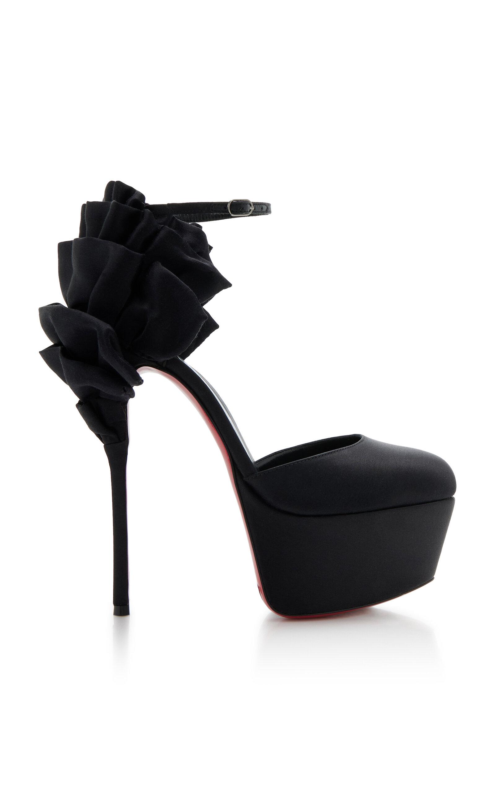 Christian Louboutin Exclusive Maria 160mm Satin Pumps - Moda Operandi by CHRISTIAN LOUBOUTIN