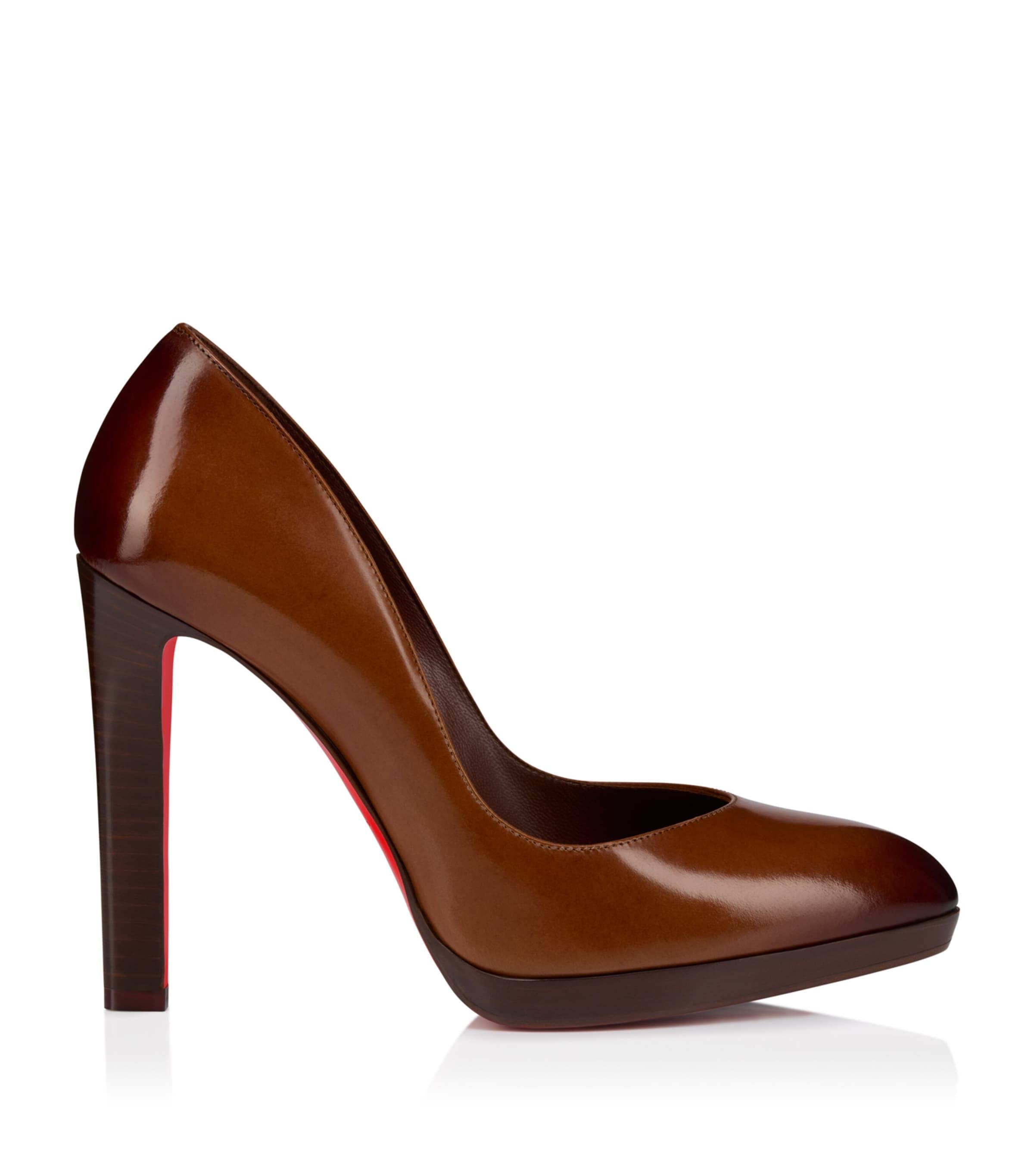 Christian Louboutin Fannylove Alta Leather Pumps 120 by CHRISTIAN LOUBOUTIN