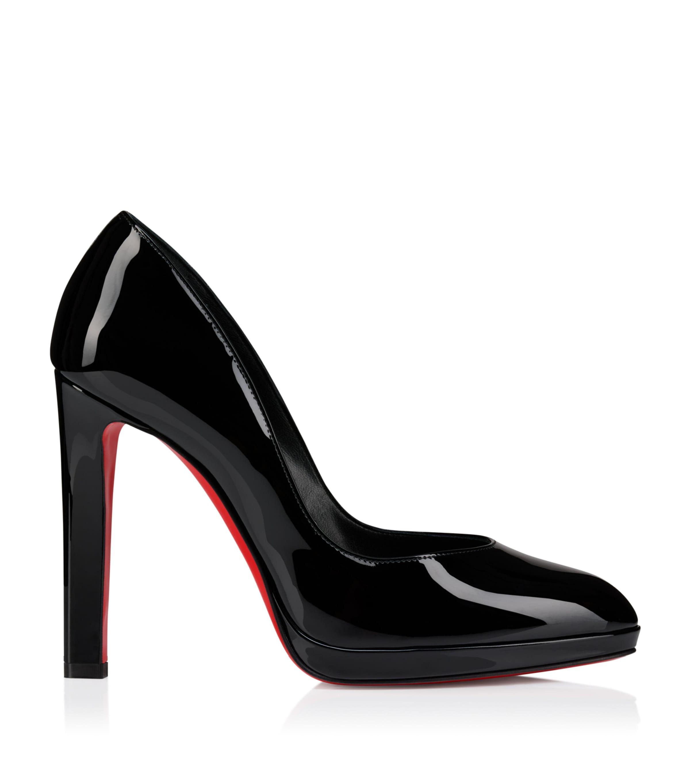 Christian Louboutin Fannylove Alta Patent Leather Pumps 120 by CHRISTIAN LOUBOUTIN