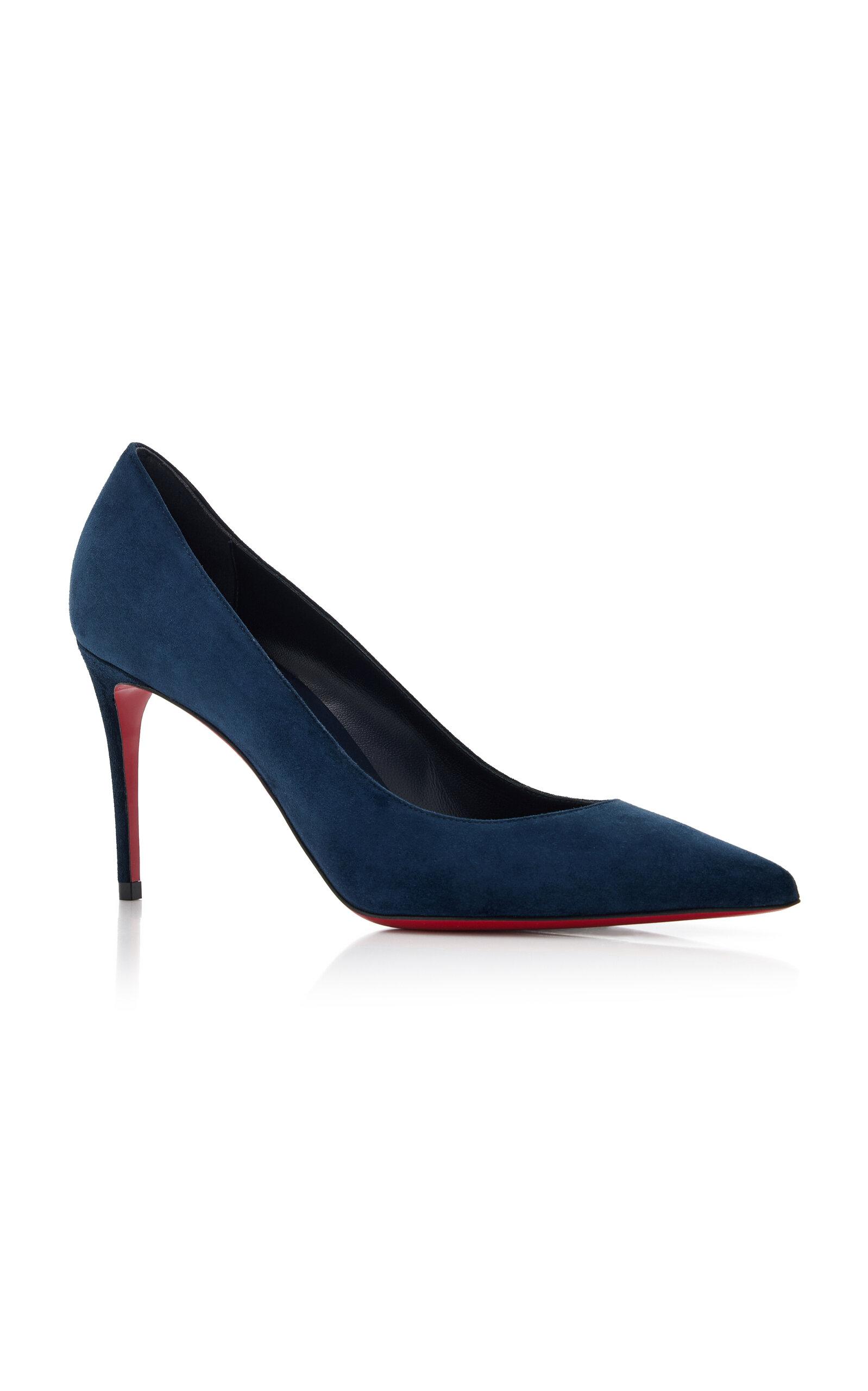 Christian Louboutin Kate 85mm Veau Velours Pumps - Moda Operandi by CHRISTIAN LOUBOUTIN