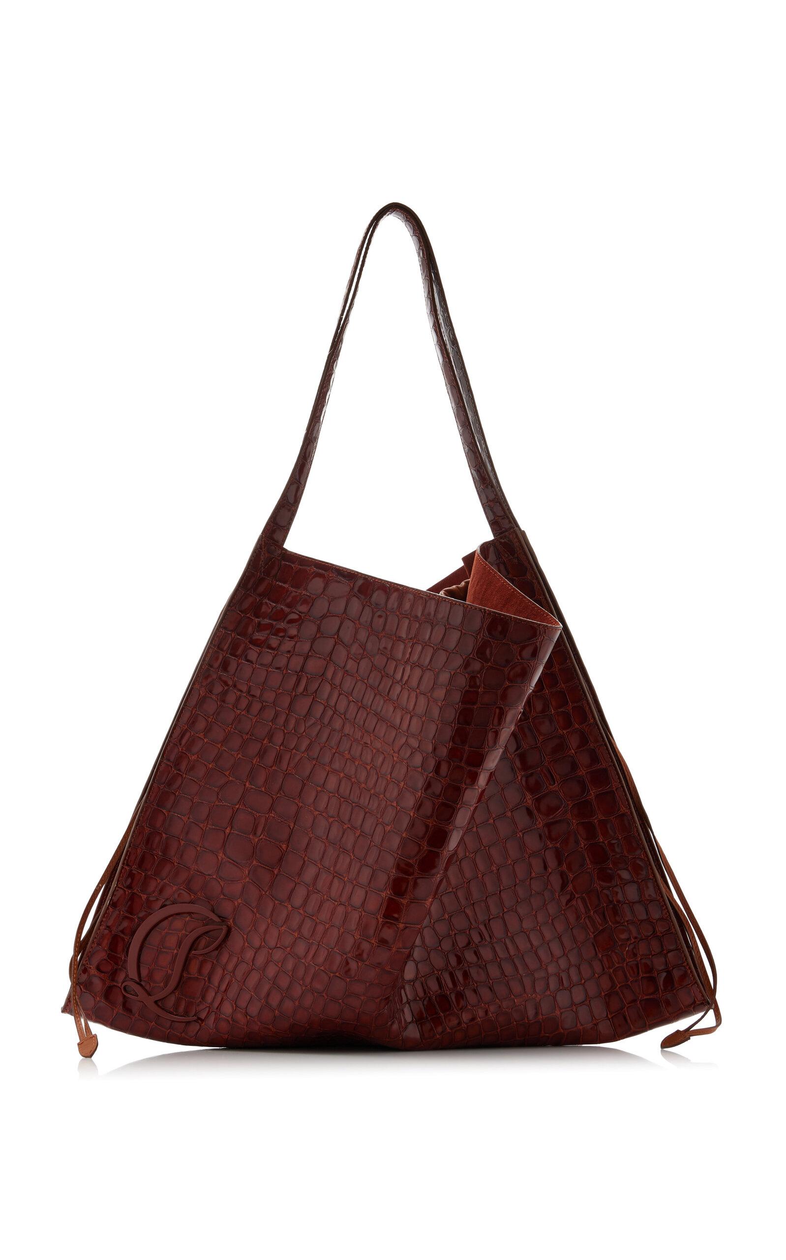 Christian Louboutin Le 54 Croc-Embossed Leather Tote Bag - Moda Operandi by CHRISTIAN LOUBOUTIN