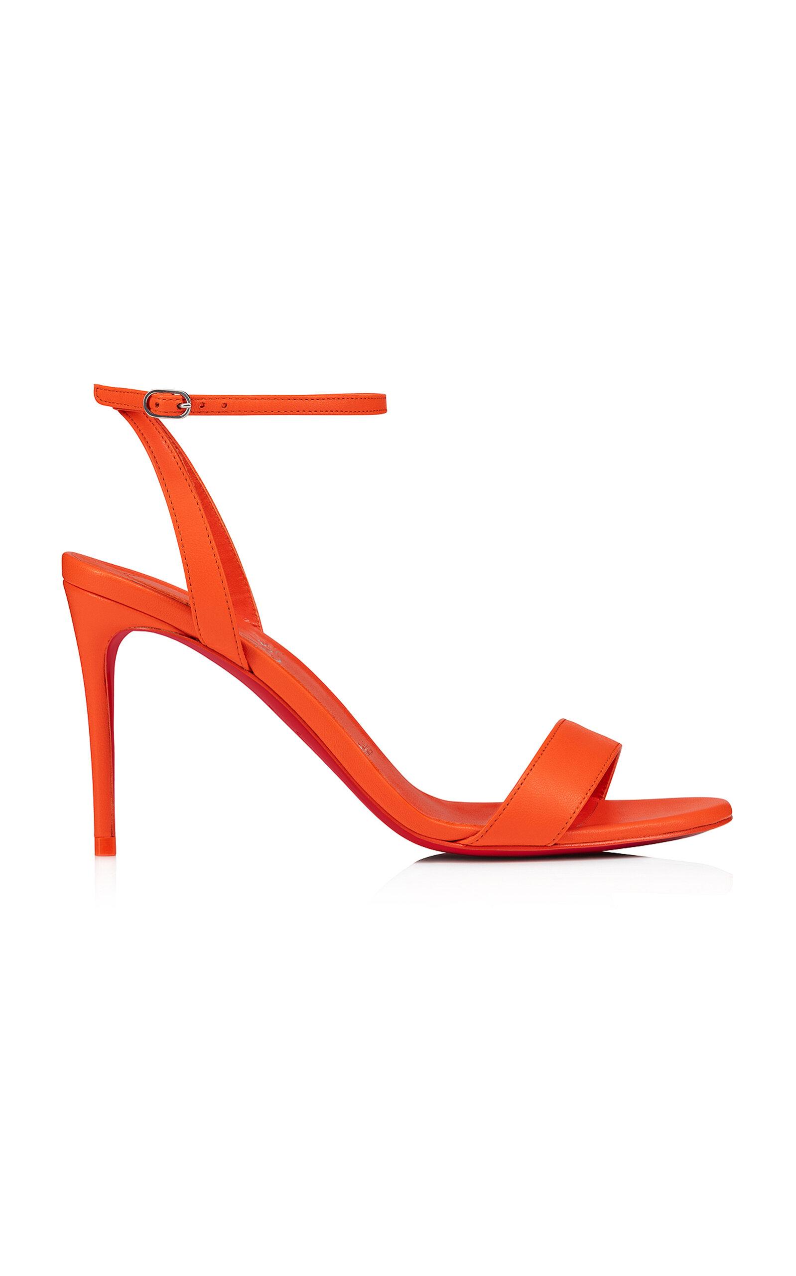 Christian Louboutin Loubi Girl 85mm Leather Sandals - Moda Operandi by CHRISTIAN LOUBOUTIN