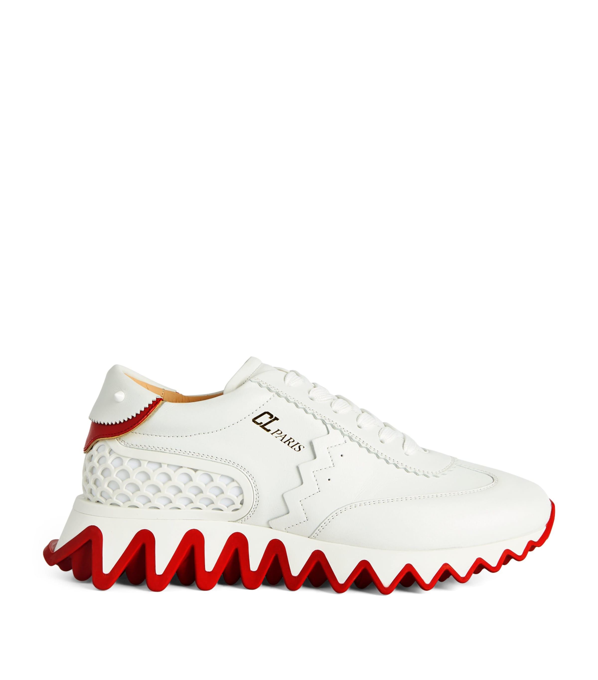 Christian Louboutin Loubishark Leather Sneakers by CHRISTIAN LOUBOUTIN