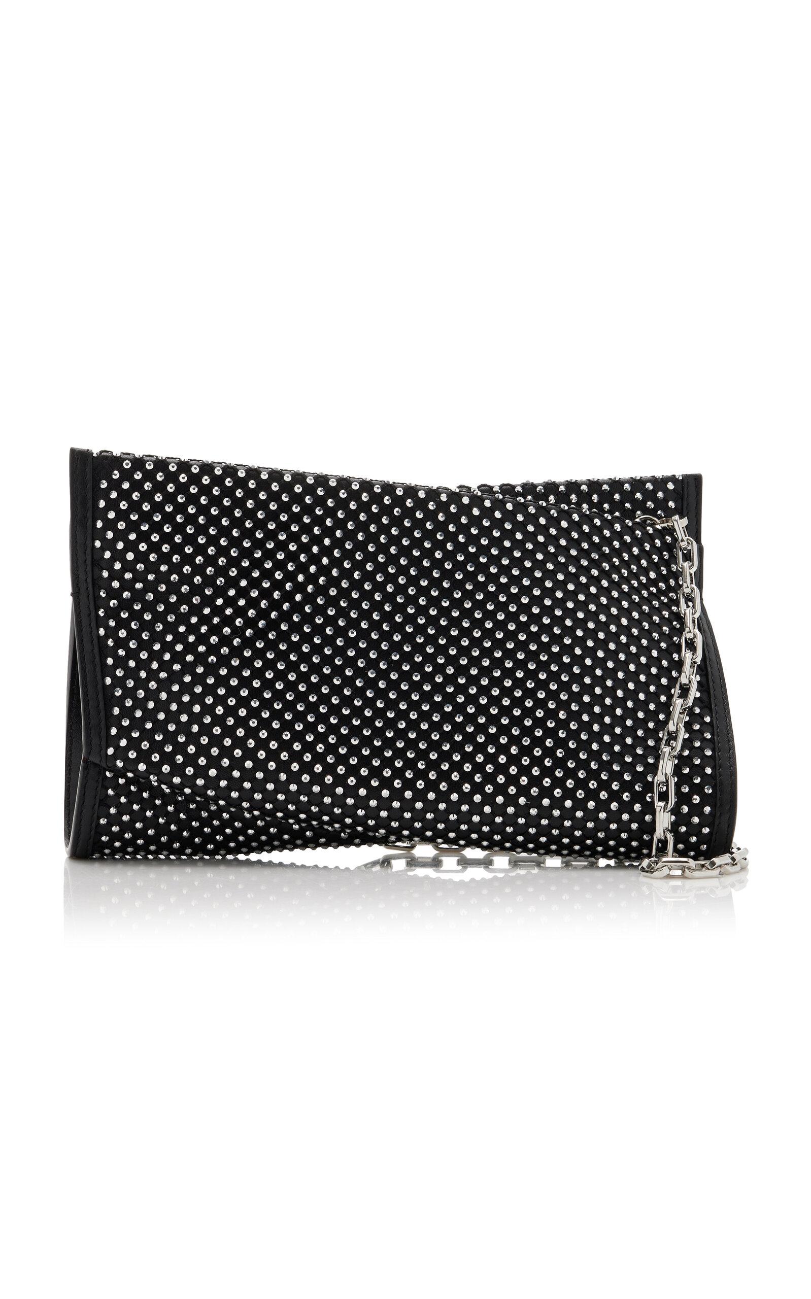 Christian Louboutin Loubitwist Small Studded Leather Clutch - Moda Operandi by CHRISTIAN LOUBOUTIN