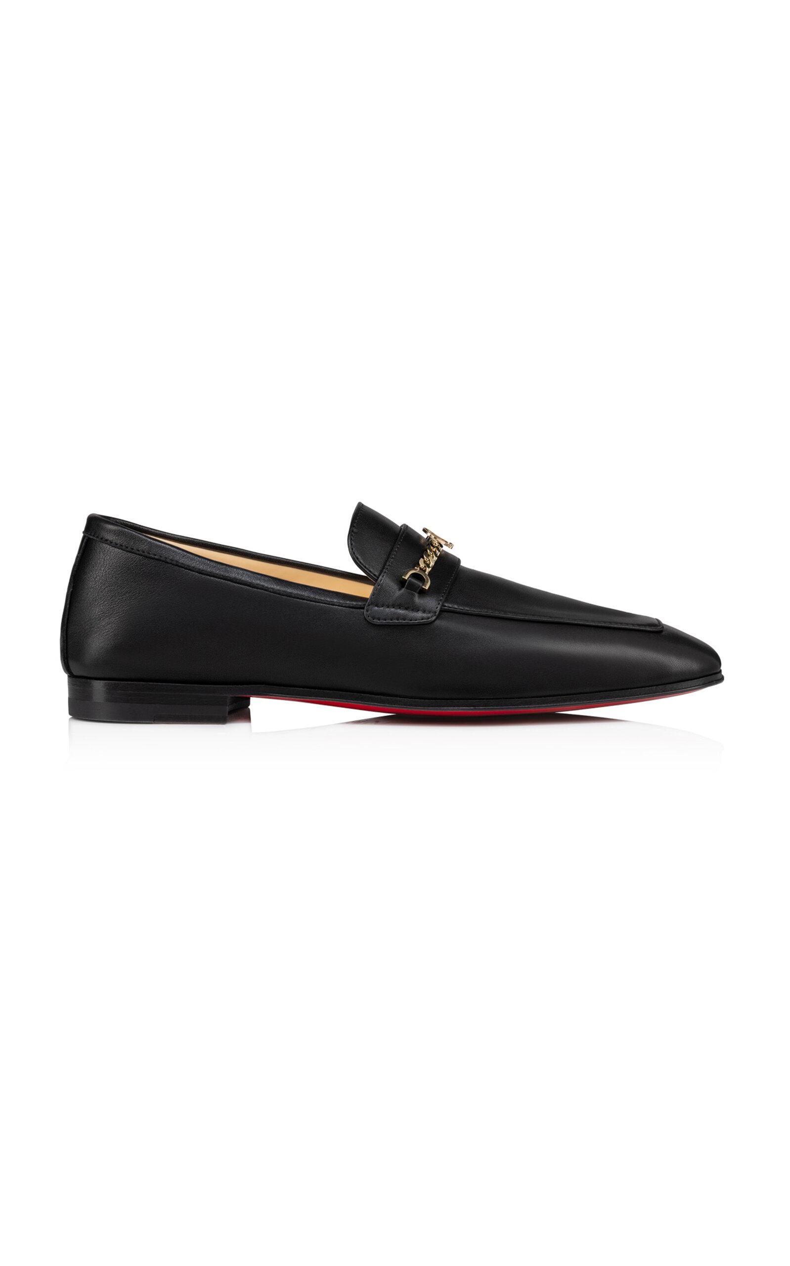 Christian Louboutin MJ Moc Leather Loafers - Moda Operandi by CHRISTIAN LOUBOUTIN
