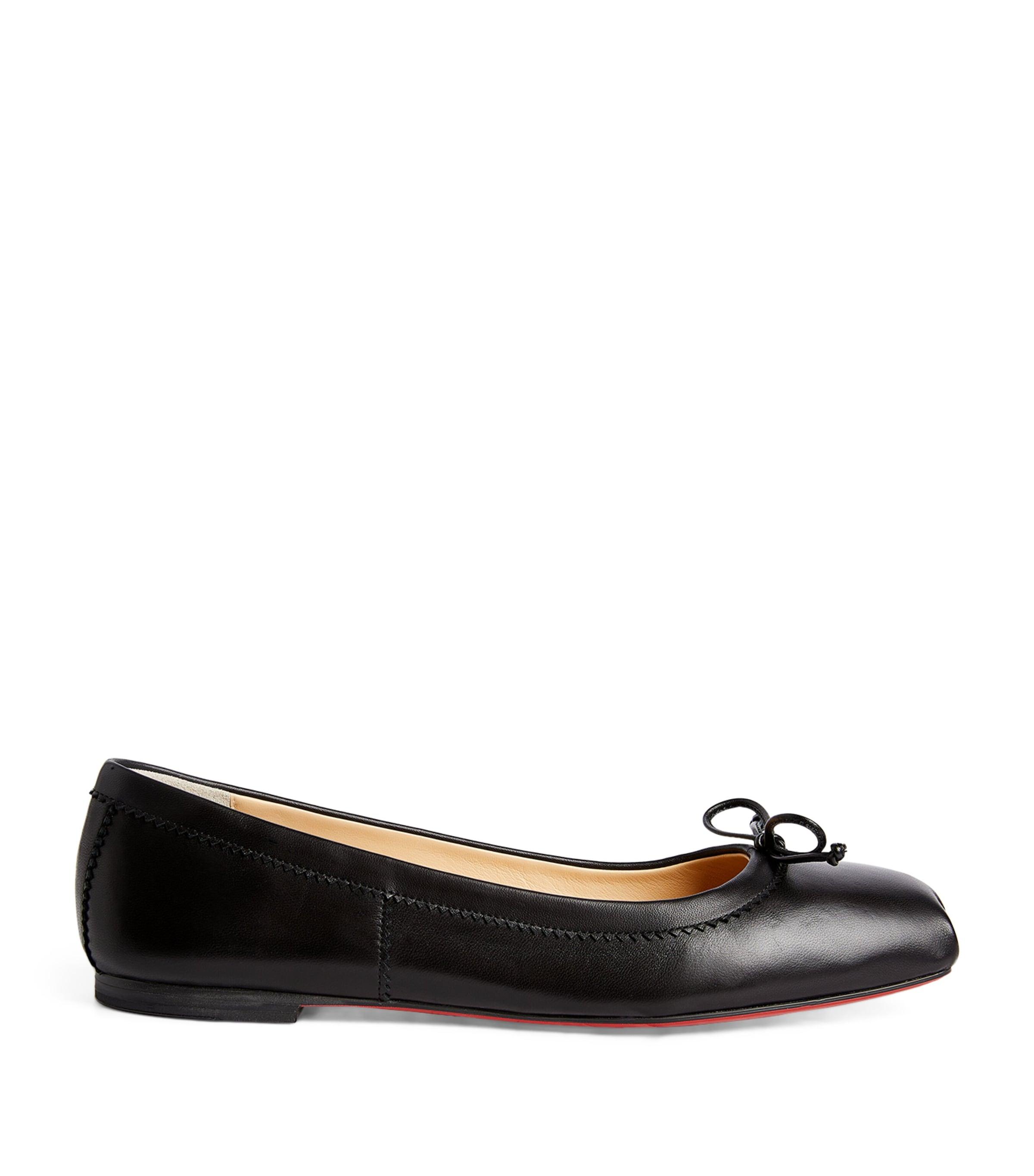 Christian Louboutin Mamadrague Leather Ballet Flats by CHRISTIAN LOUBOUTIN