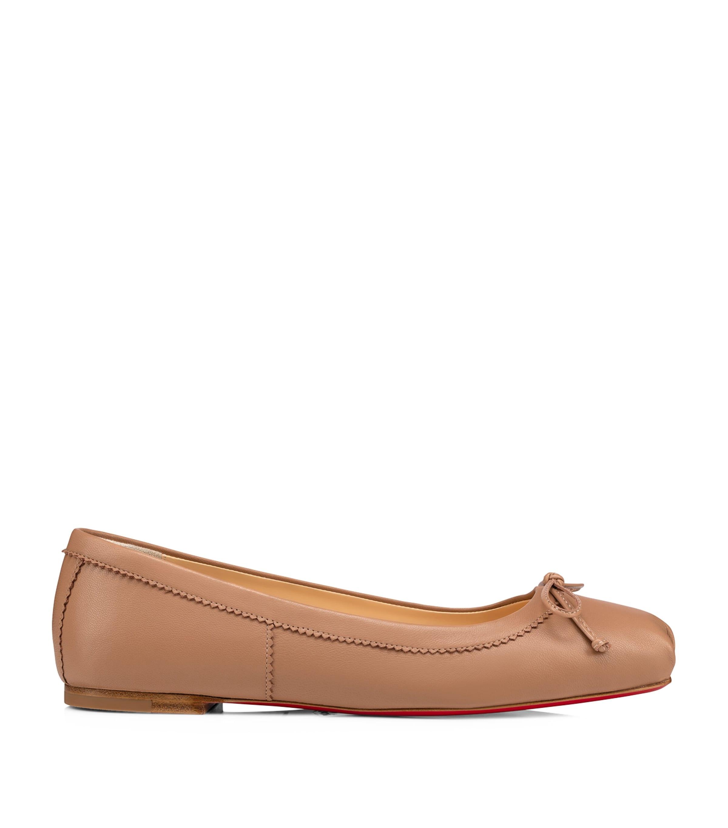 Christian Louboutin Mamadrague Leather Ballet Flats by CHRISTIAN LOUBOUTIN
