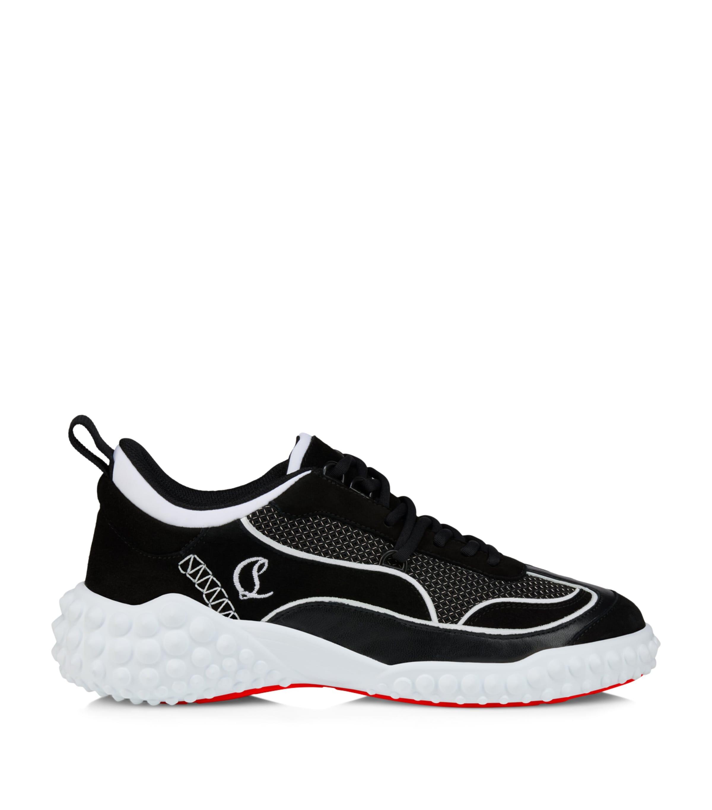 Christian Louboutin Mara Embroidered Sneakers by CHRISTIAN LOUBOUTIN