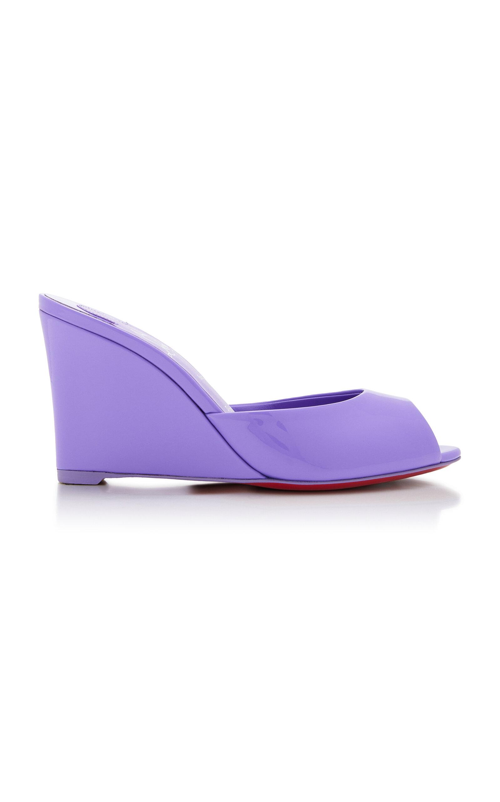 Christian Louboutin Me Dolly 85mm Patent Leather Wedge Pumps - Moda Operandi by CHRISTIAN LOUBOUTIN